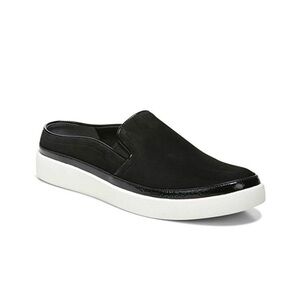 Women's Vionic Black Effortless Nubuck Slip-On Sneakers- Size 7
